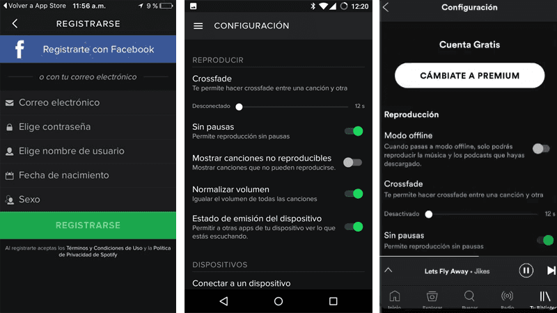 Cómo crear otra cuenta de Spotify