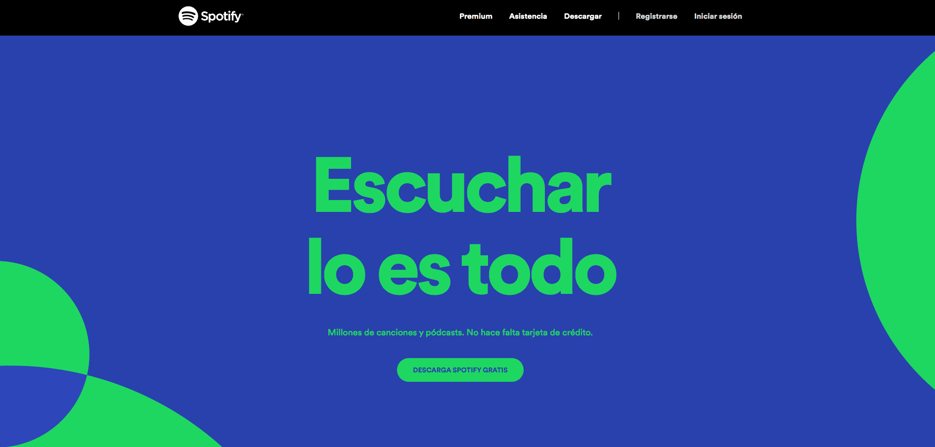 plataformas de música Spotify