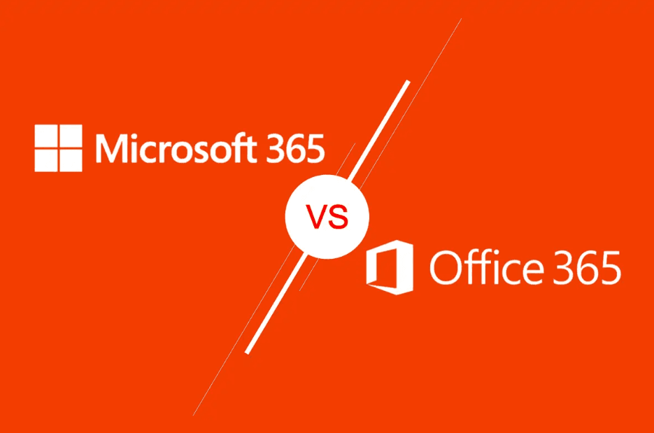 Microsoft 365 versus Office 365