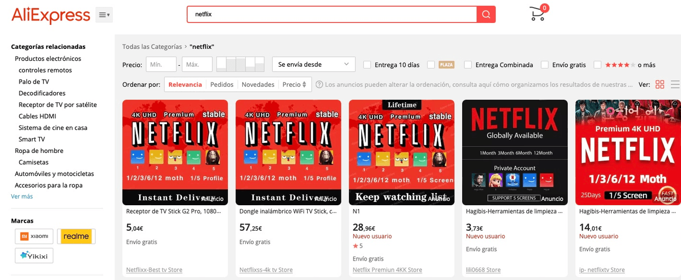 Netflix Aliexpress: todo lo que debes saber | Together Price España