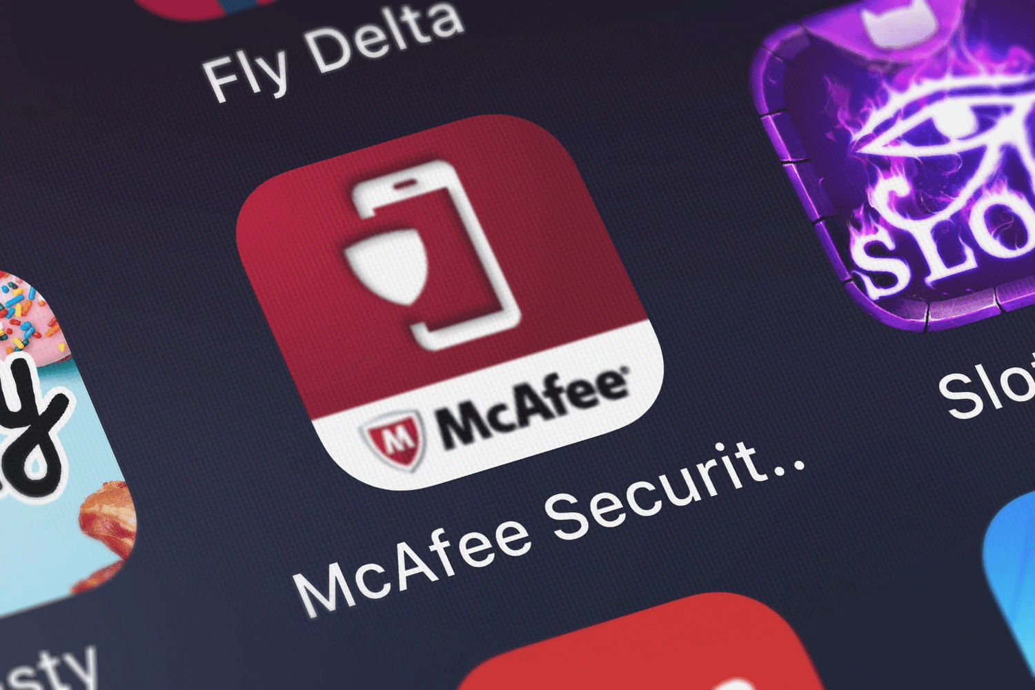 Plataforma McAfee app.