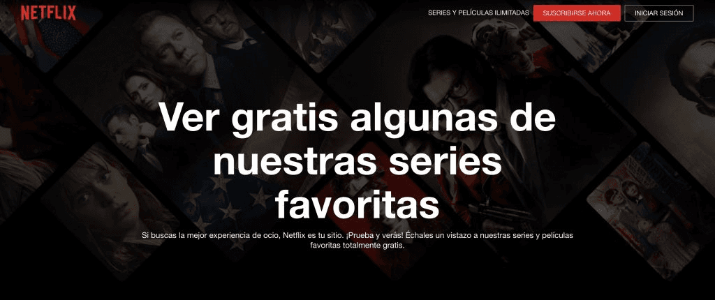 Netflix gratis series TV y película