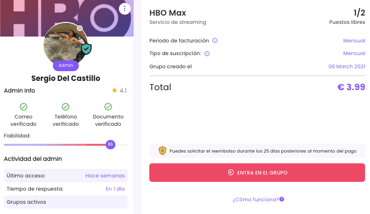 Compartir HBO MAX como Joiner 2022