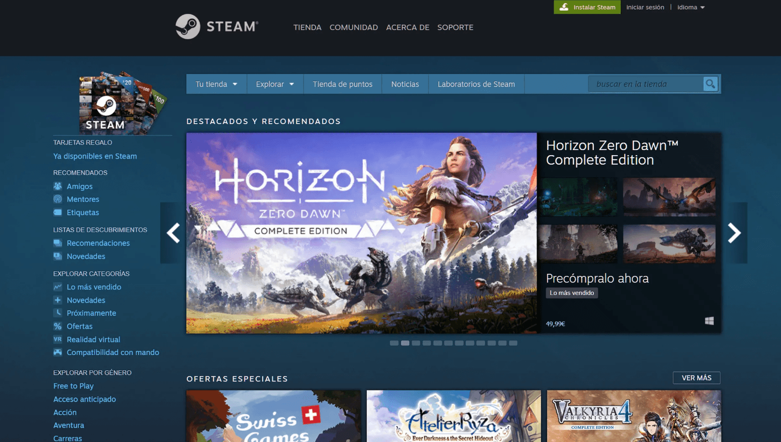 plataforma Steam