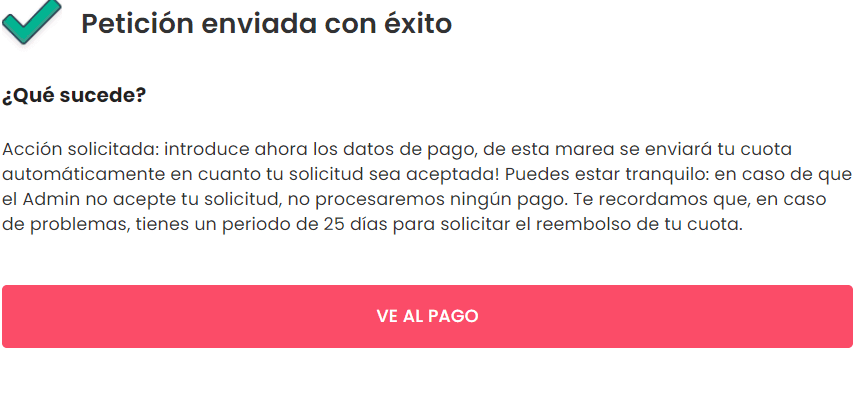 Ya no hay nada que te pare, los usuarios lo habrán recibido y tendrás todo en tu correo electrónico.