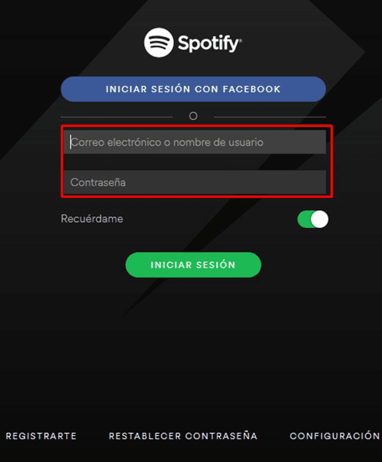 plataforma Spotify