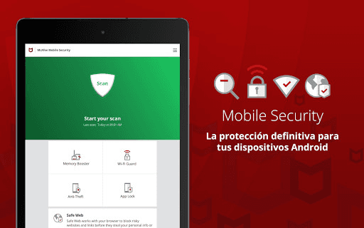 Plataforma McAfee.