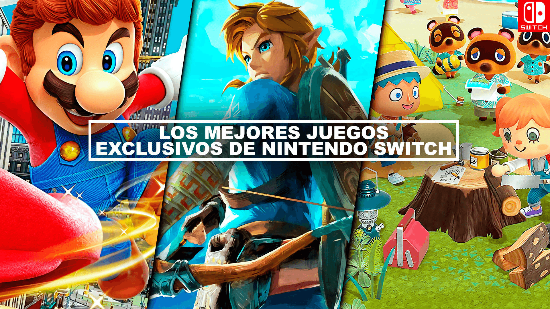 Los mejores juegos exclusivos de Nintendo Switch.