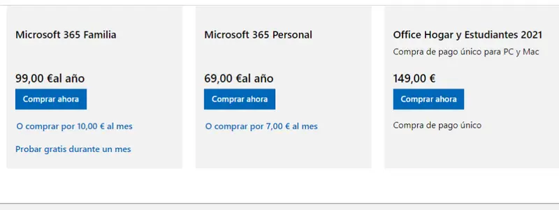 Office 365 precio y planes más conveniente | Together Price España