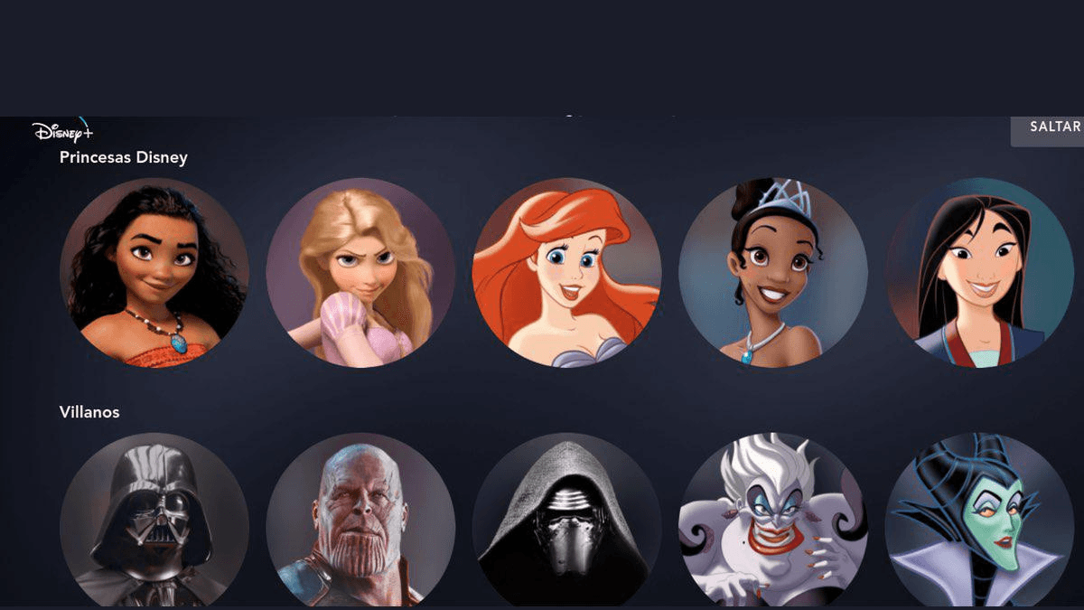 Crear un perfil para cada suscriptor disney plus