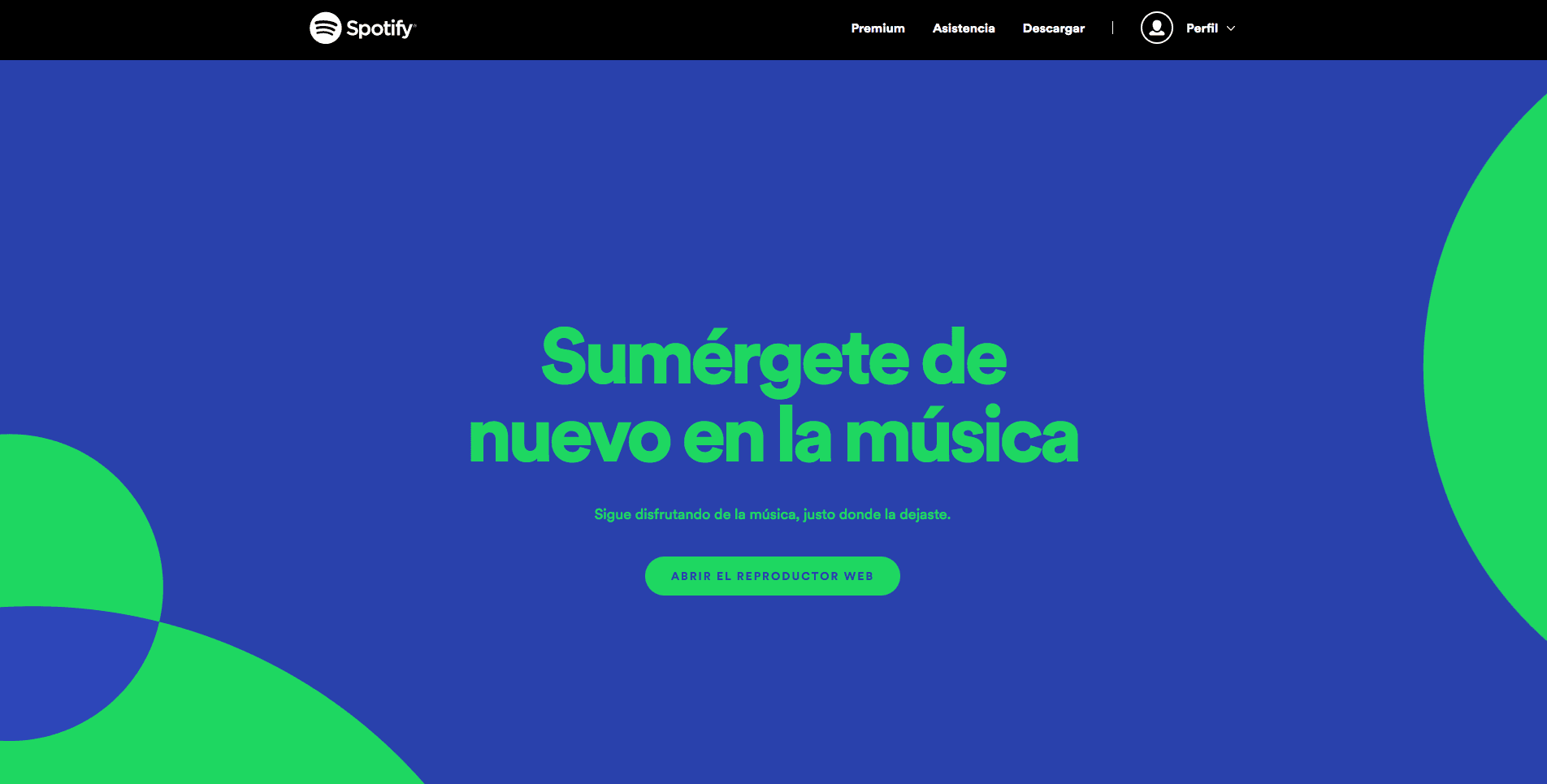 Spotify es un servicio de música