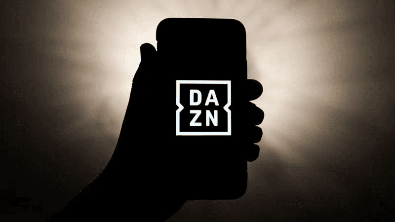 Plataforma Dazn desde el móvil