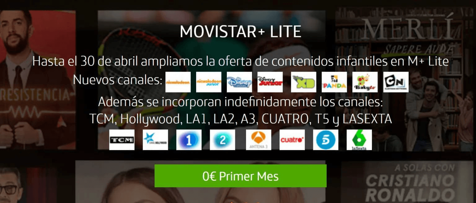 Crea una cuenta y date de alta para acceder al catálogo de las líneas de Movistar Lite.