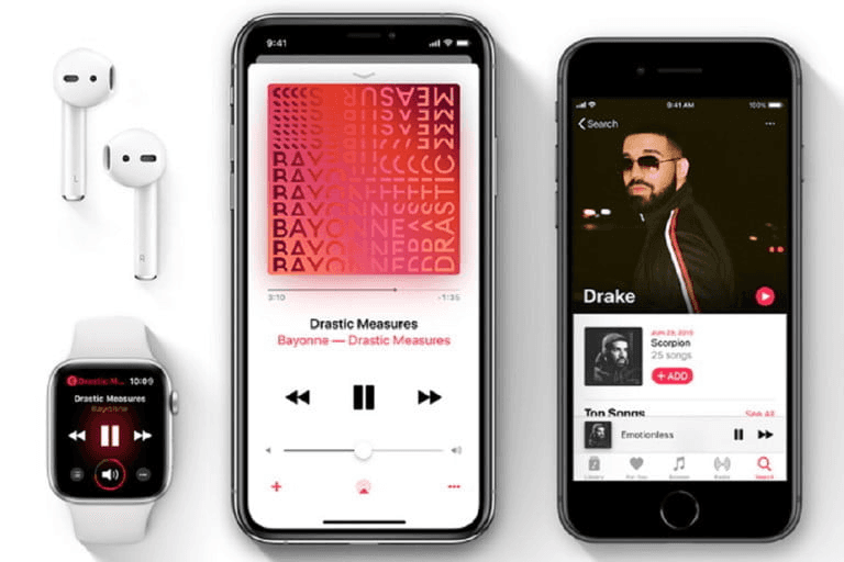 Apple Music en todos los dispositivos.