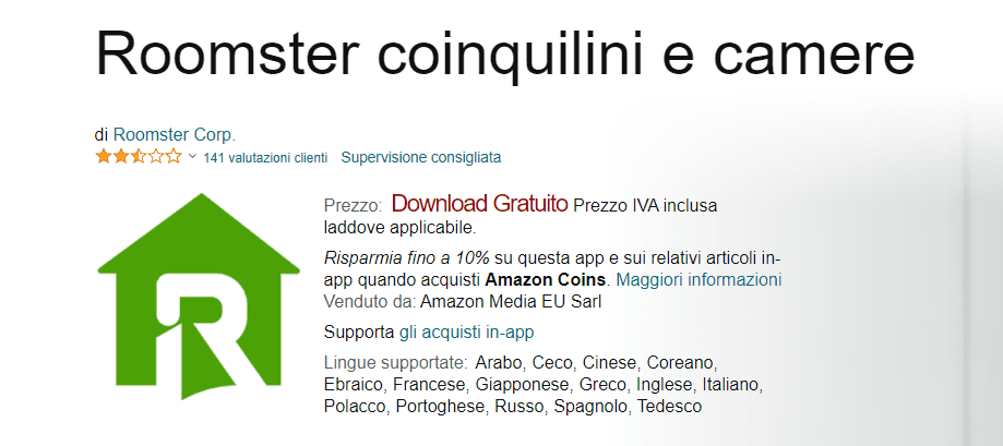 Scarica l'app una volta sullo stesso smartphone. E' il caso visto che è gratuita per tutti in commercio. Non come la Skoda Roomster :-)