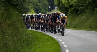 ciclismo partenza