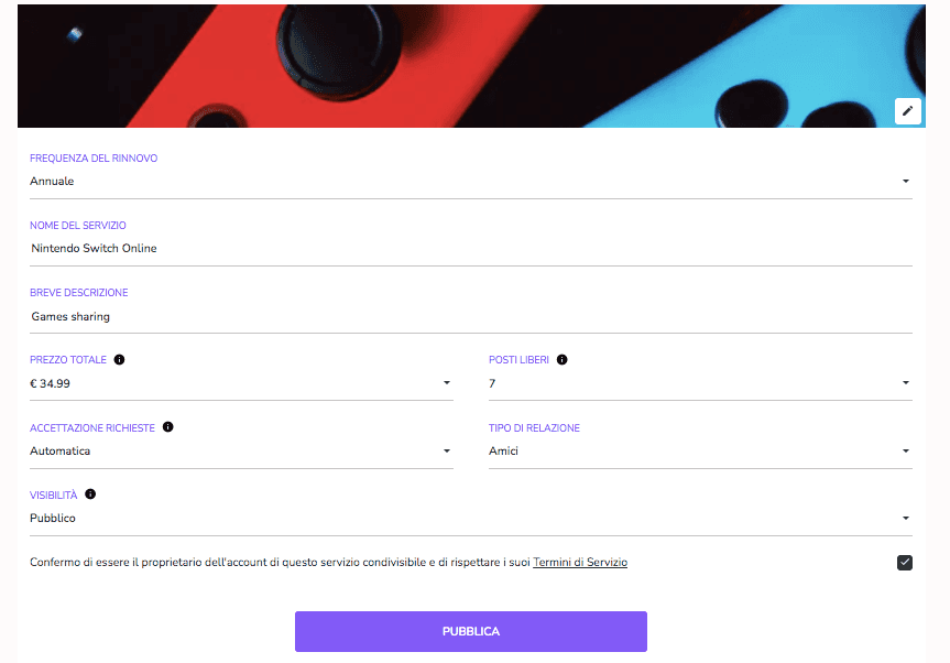 Nintendo Switch Online costo - Admin