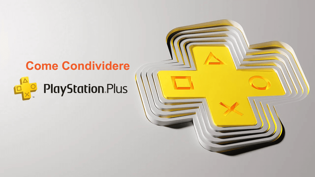 Come condividere Playstation Plus.