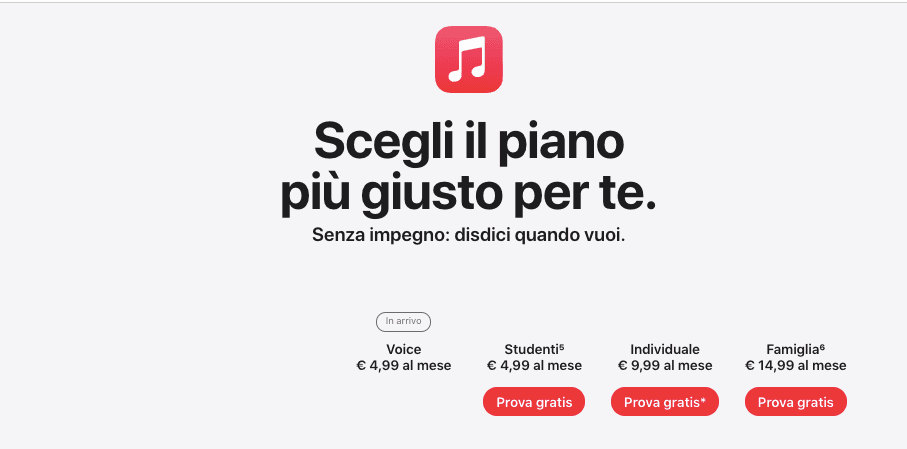 Come abbonarsi a Apple Music