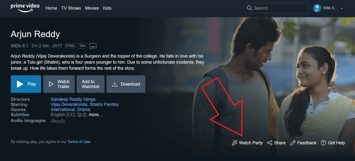 amazon video party streaming