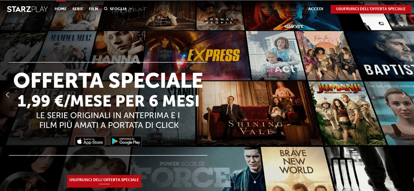 Offerta Starzplay