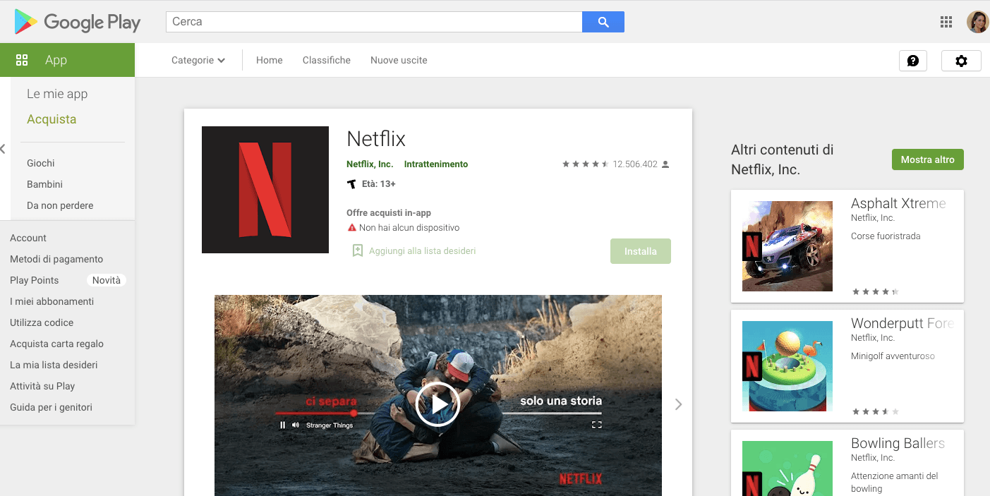 Netflix App Android