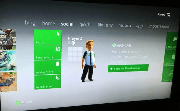 xboxlive profilo