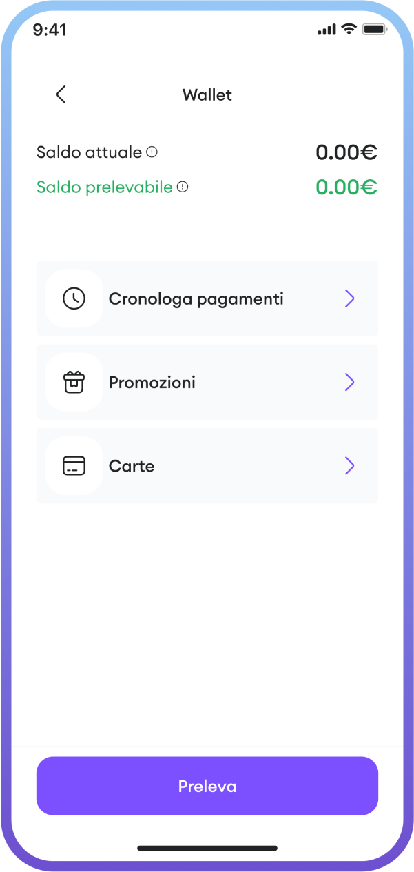 App screen