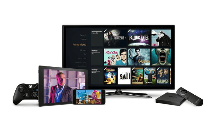 Puoi guardare Prime Video su tutti i dispositivi supportati, per esempio la tua Smart TV, google chromecast, telefonini, etc.