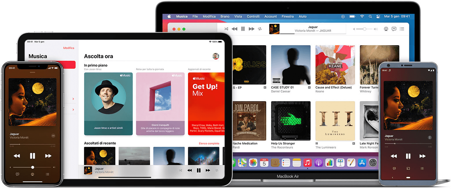 Apple Music studenti dispositivi
