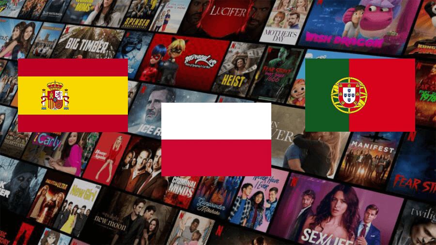 La saga intera solo su Netflix Spagna, Portogallo e Polonia.