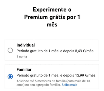 Youtube Premium Preço
