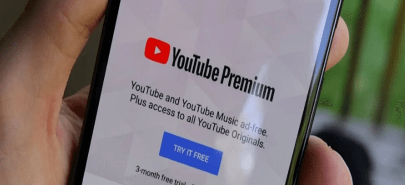 Youtube Premium pelo smartphone