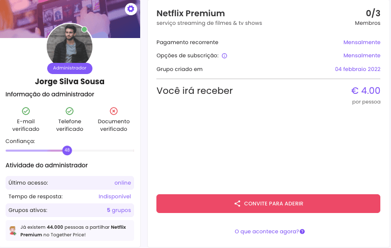 Como criar um grupo para compartilhar Netflix