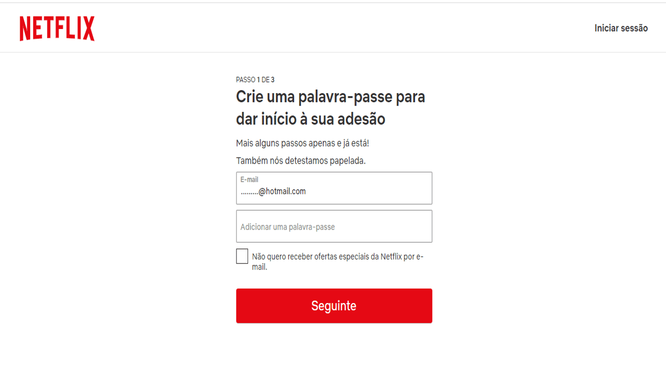 acesso à Netflix