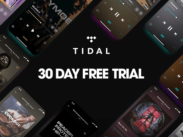 Tidal 30-day free trial