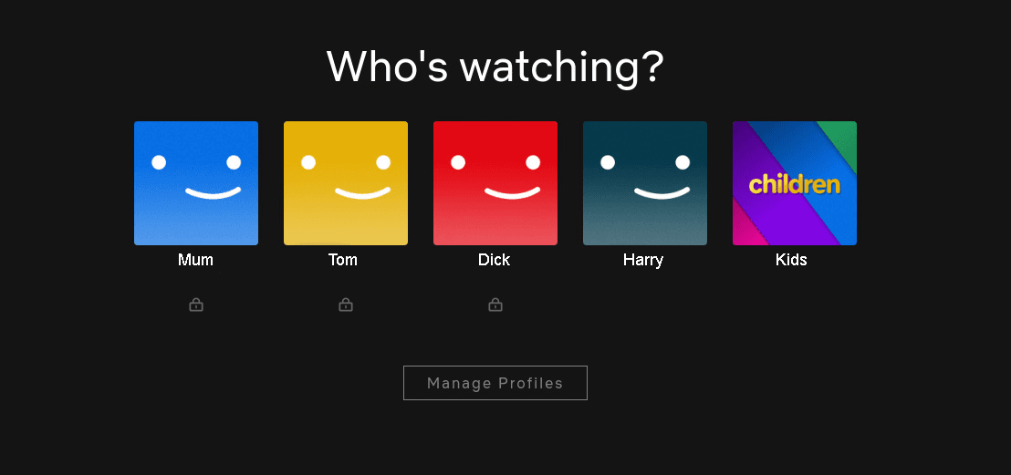 Share a Netflix account with the family. How many screens you can watch on depends on the subscription you choose.