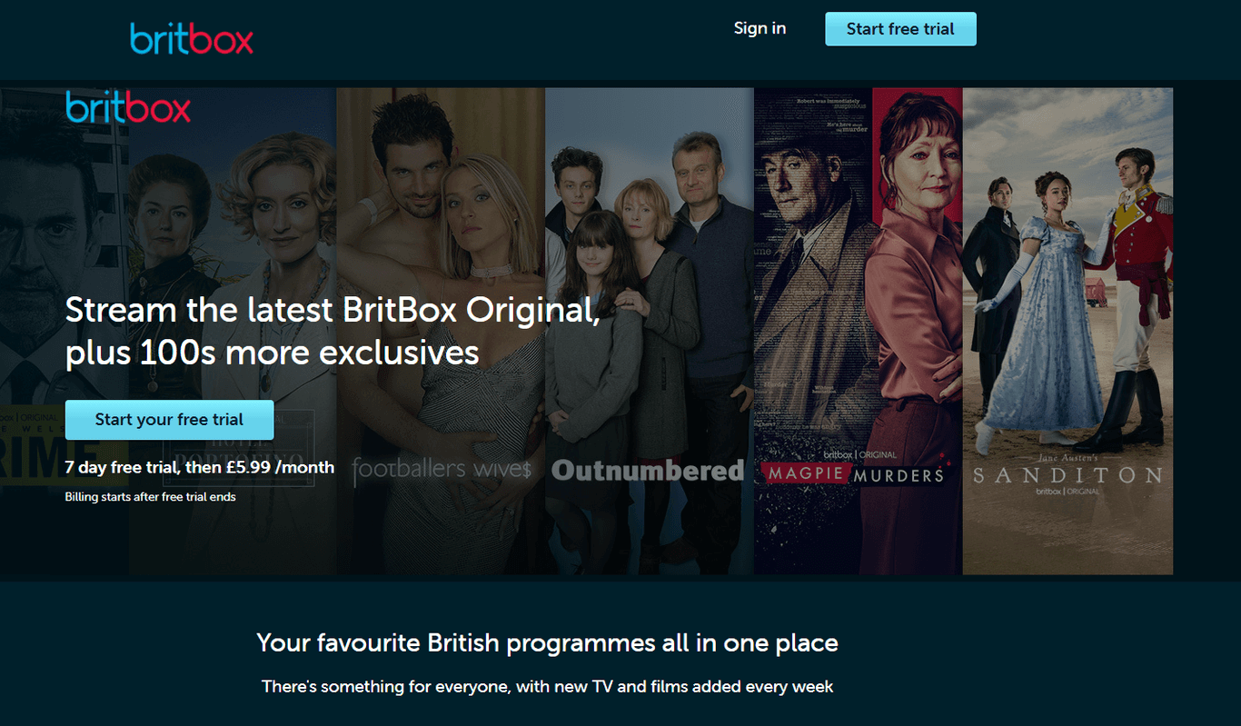 Britbox Amazon Prime Video A Perfect Combination Together Price UK