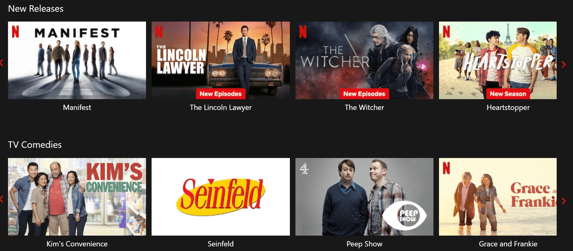 Anatomy of a Scandal and Squid Game on Netflix UK. Netflix is still one of the best sites for streaming films, videos, etc. on the web.