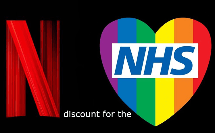 Netflix discount code available for NHS staff. Various coupon codes, voucher codes and promo codes are also available at times. 
