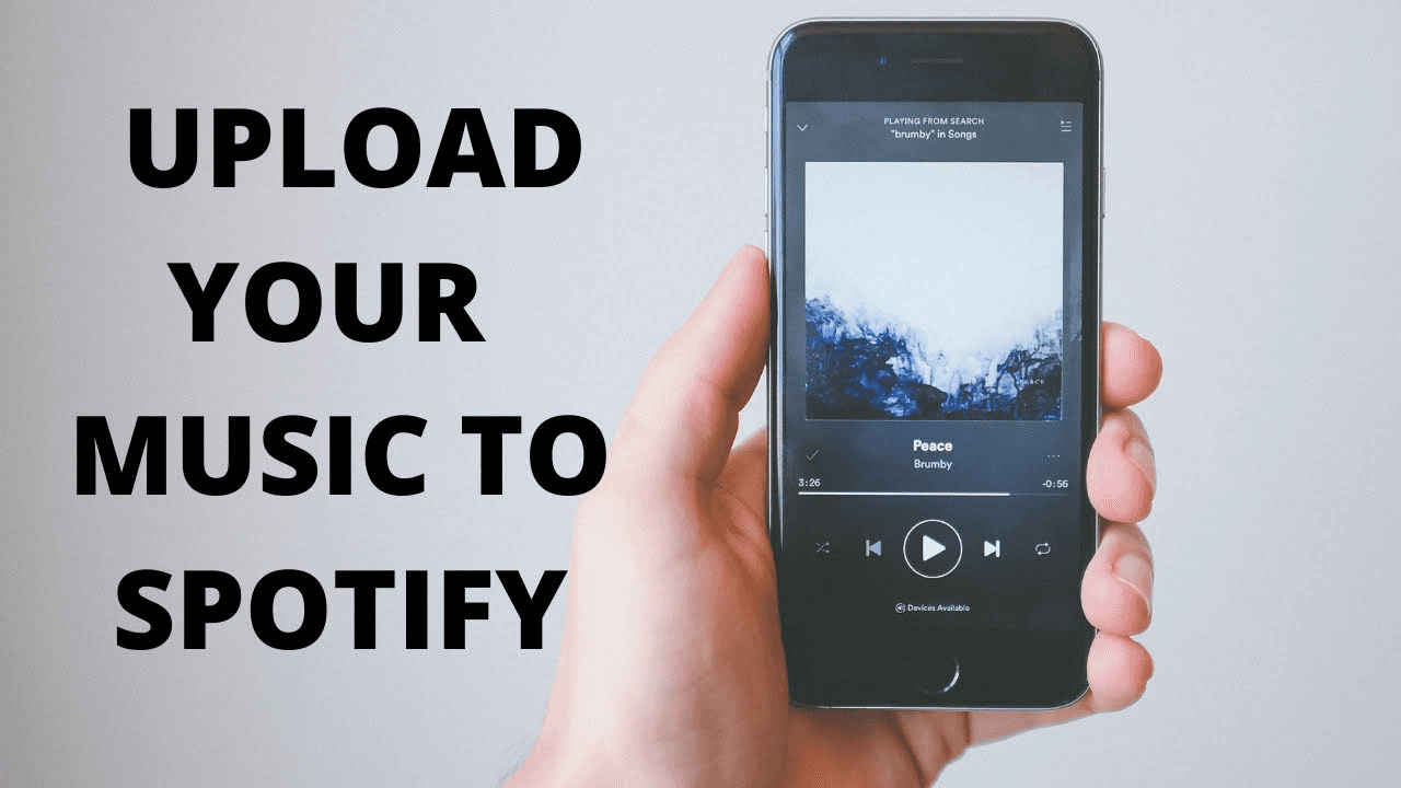 Upload music to Spotify