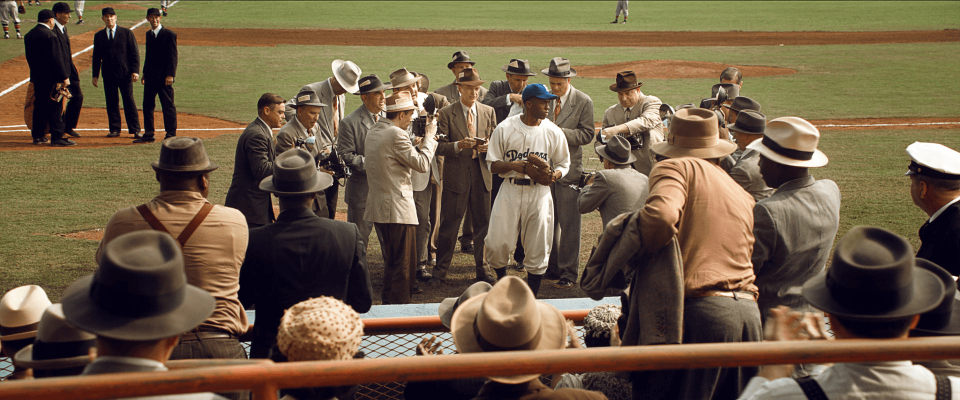The true story of Jackie Robinson in one of the great baseball movies.
