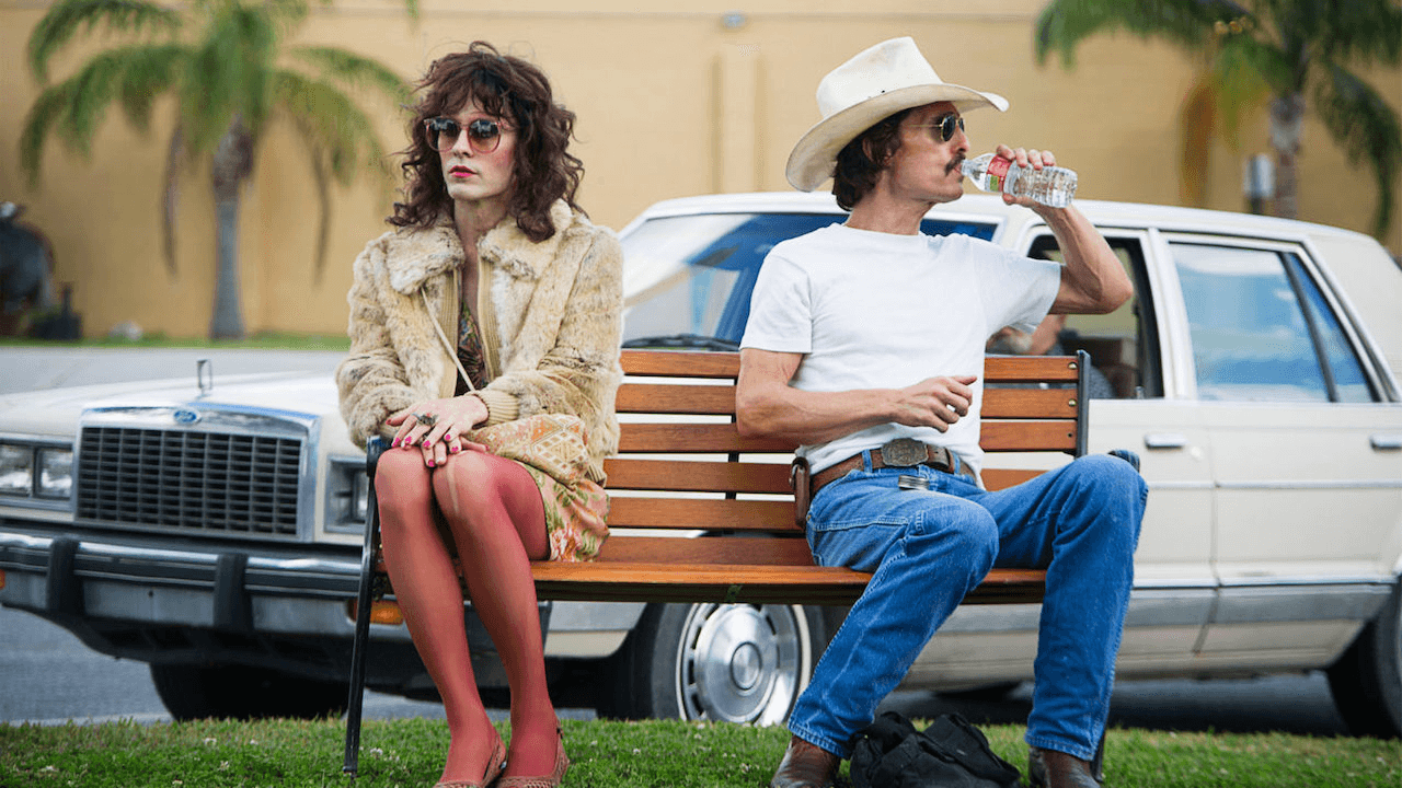 Jared Leto and matthew McConaughey in Dallas Buyers Club