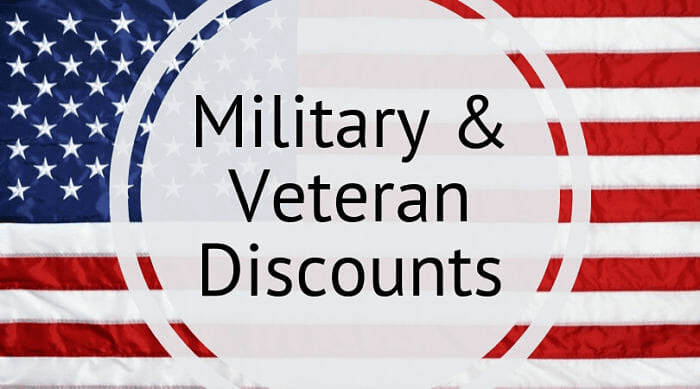 Best deals for Military and Veterans
