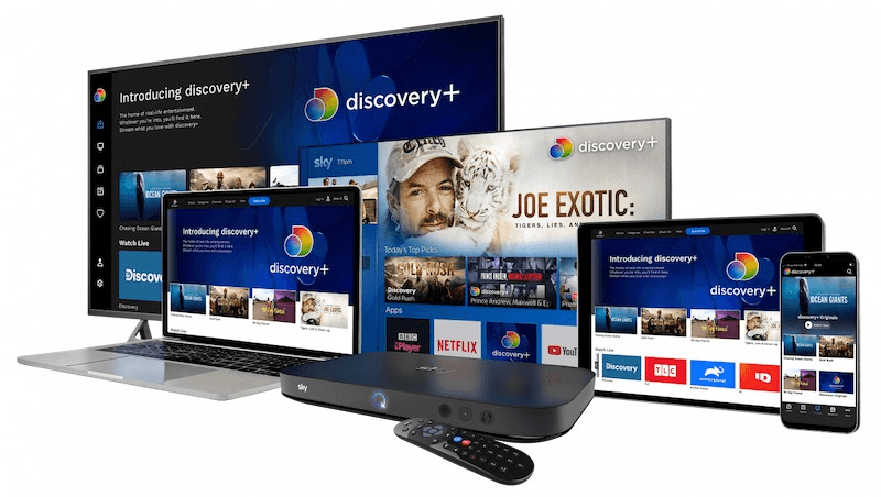 Discovery Plus can be watched on a multitude of devices, from Samsung Smart TVs to mobiles, computers, etc.
