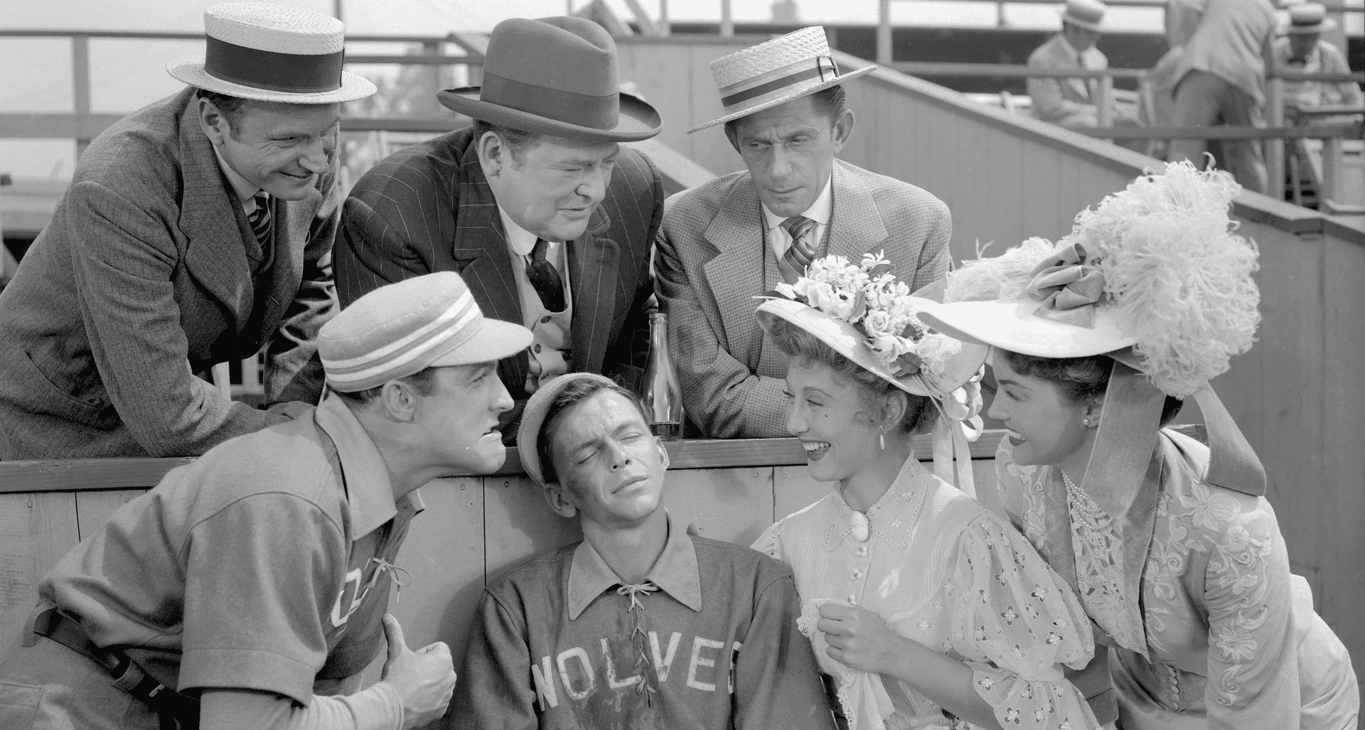 More than a baseball movie, it is a baseball musical and romantic comedy with exceptional baseball players Frank Sinatra and Gene Kelly!