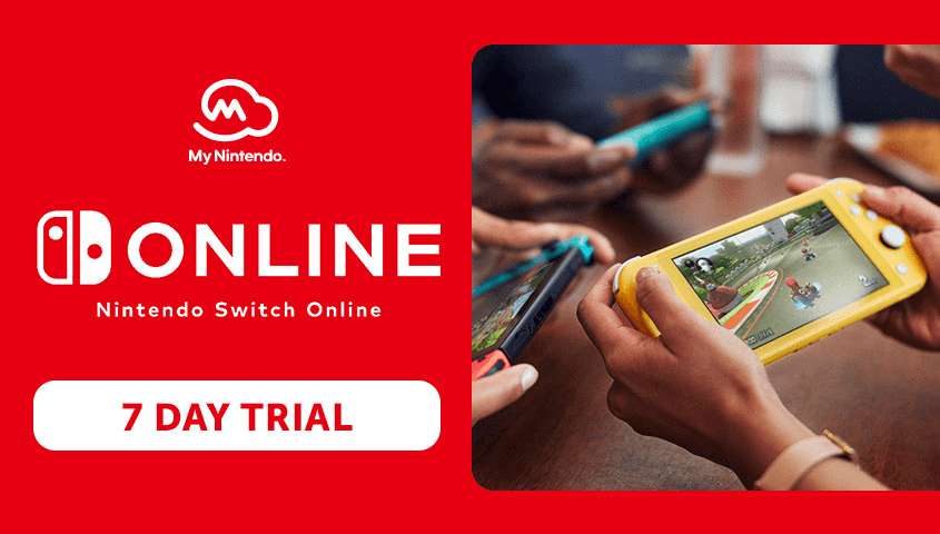 Nintendo Switch Online. 7 days trial