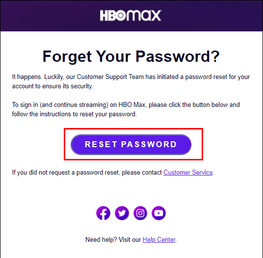 Forgot your HBOMax password? Change HBO Max password easily.