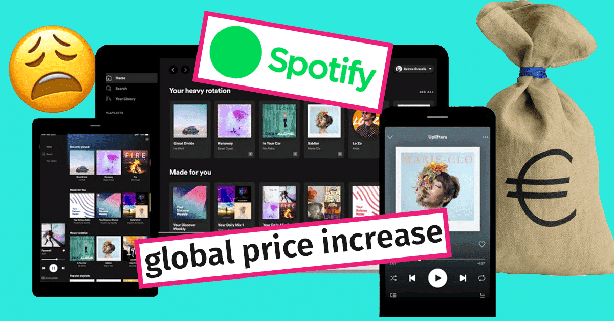 Spotify is raising prices 