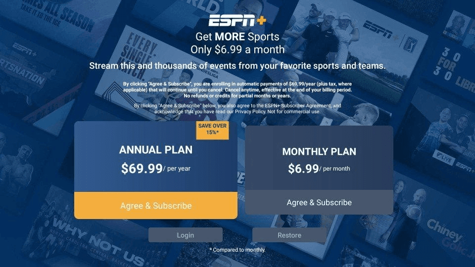 ESPN Plus Prices